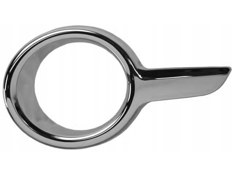 Окуляр протитуманної фари лівий Peugeot 208 12-16 (Тайвань) хром 1608110880