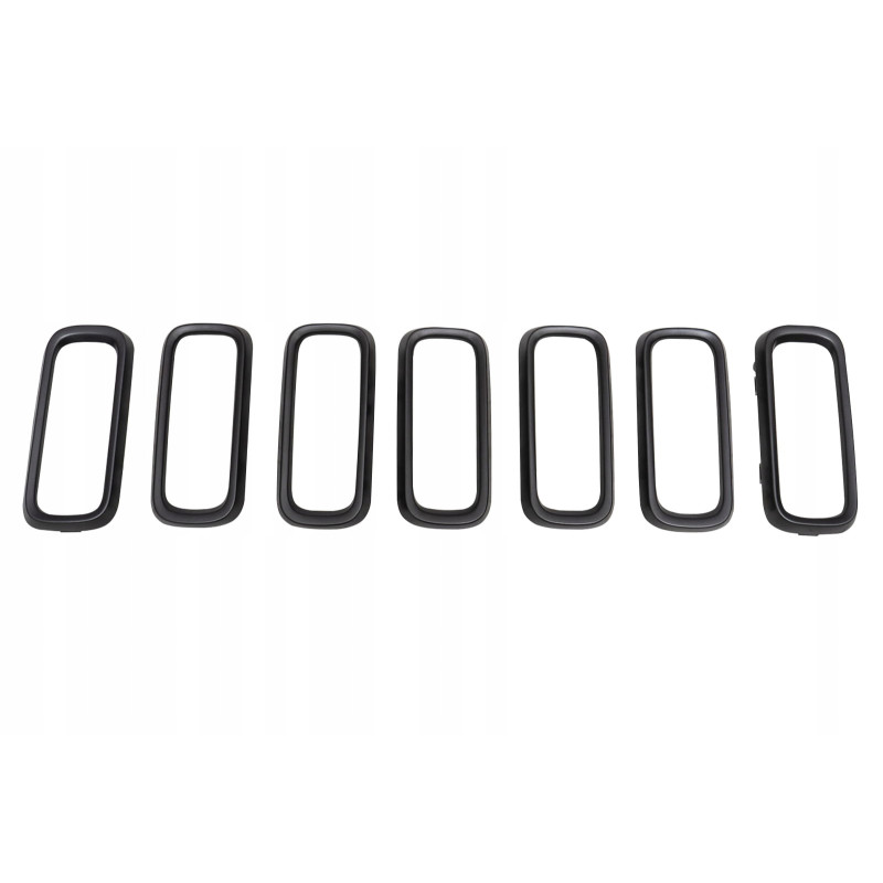 Окуляр решітки радіатора Jeep Renegade 14-19 (Тайвань) чорний, комплект 7 шт 5XB16XS9AA