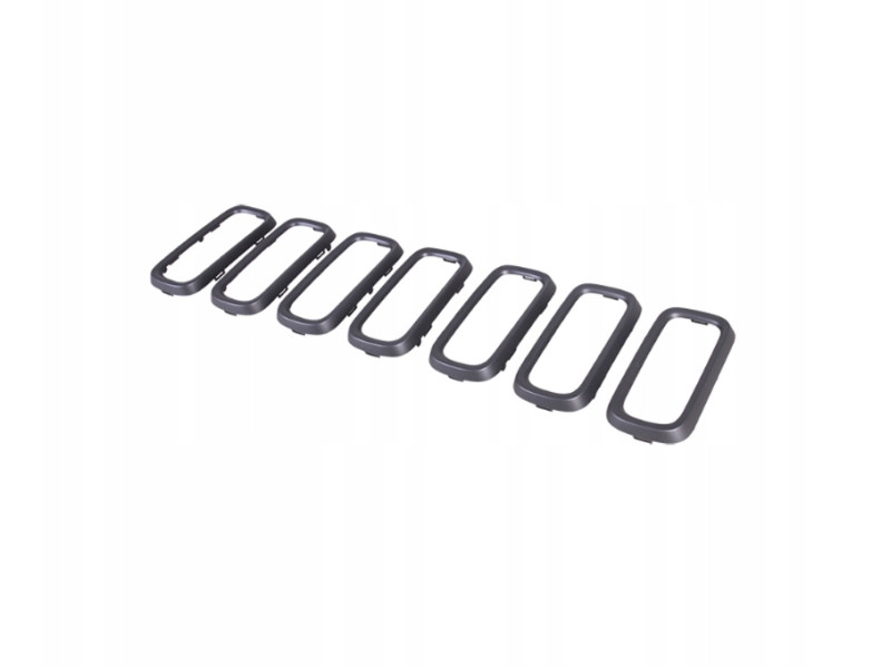 Окуляр решітки радіатора Jeep Renegade 14-19 (Тайвань) сірий, комплект 7 шт 5XB16XS9AA