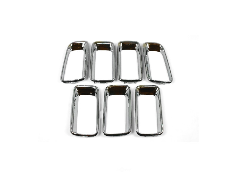 Окуляри решітки радіатора Jeep Compass 11-16 (TP) комплект 7 шт., хром 68109865AA