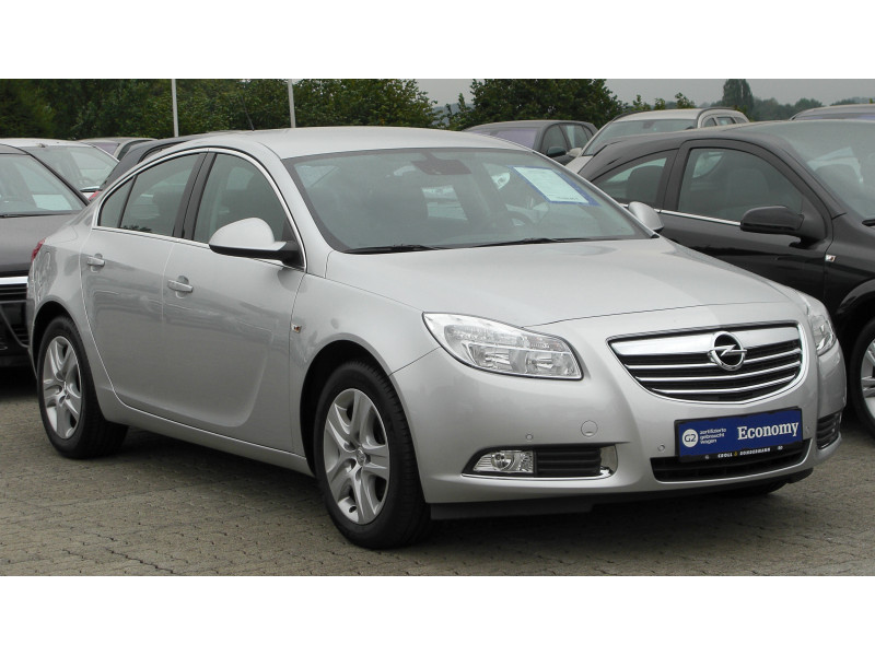 Підсилювач переднього бампера алюміній Opel Insignia A 2008-2013 FPS 1405124