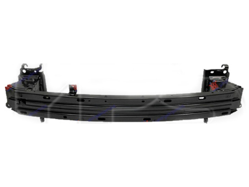 Підсилювач переднього бампера верхній Nissan Rogue T33 USA 20- (Тайвань)