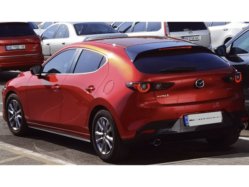 Підсилювач заднього бампера Mazda 3 BP 2018-2024 хетчбек  FPS BDTS-50-260, BCJH-50-260