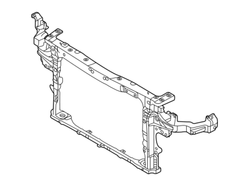 Панель передня радіатора Kia Niro EV 2019-2022 оригінал 64101Q4000