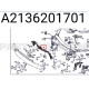 Панель передня верхня Mercedes E-class W213 2016-2023 FPS A2136201701