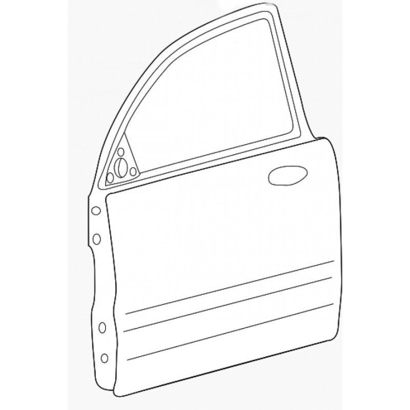 Передні двері праві Kia Optima 2011-2016 (FPS) 760044C000