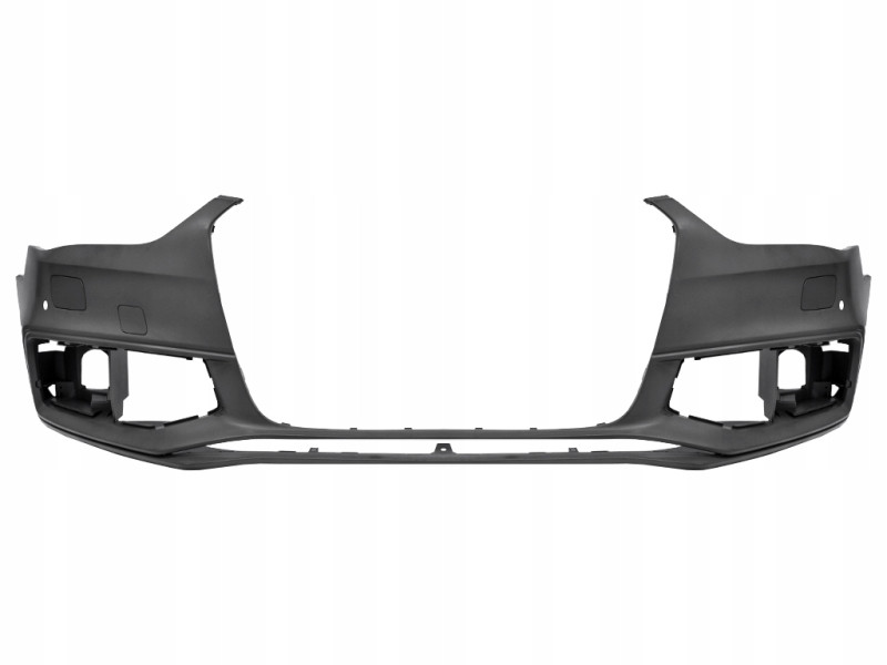 Бампер передній з отворами під омивач та парктронік Audi A4 B8 2012-2016 S-Line Китай 8K0807065F