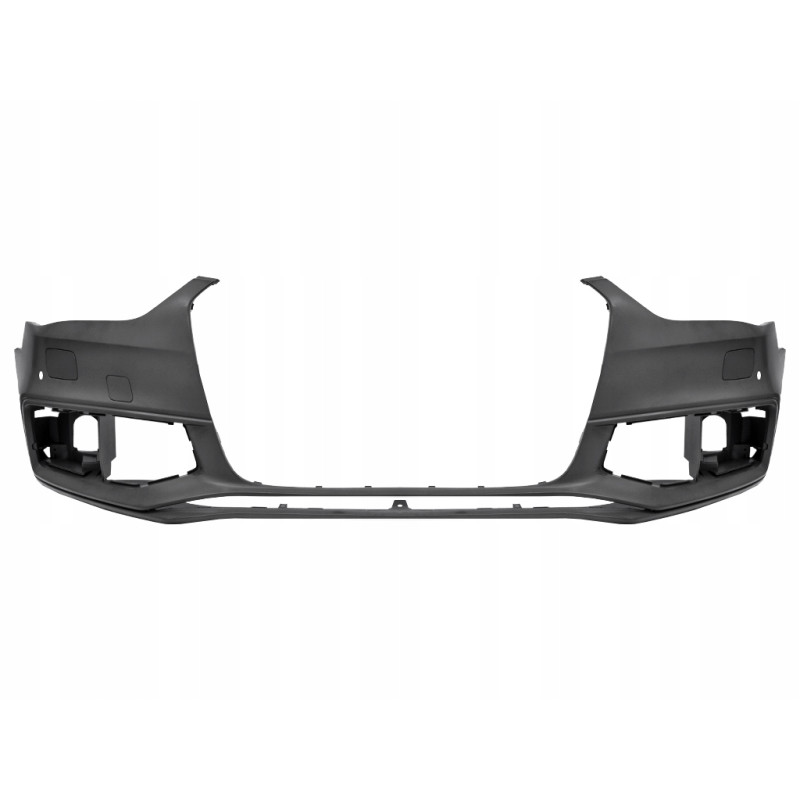 Бампер передній з отворами під омивач та парктронік Audi A4 B8 2012-2016 S-Line Китай 8K0807065F