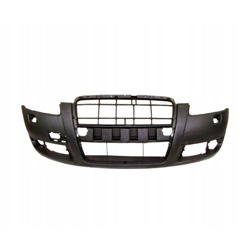 Бампер передній з отвором під омивач, без отвору під парктронік Audi A6 C6 2005-2008 Тайвань 4F0807105AGRU