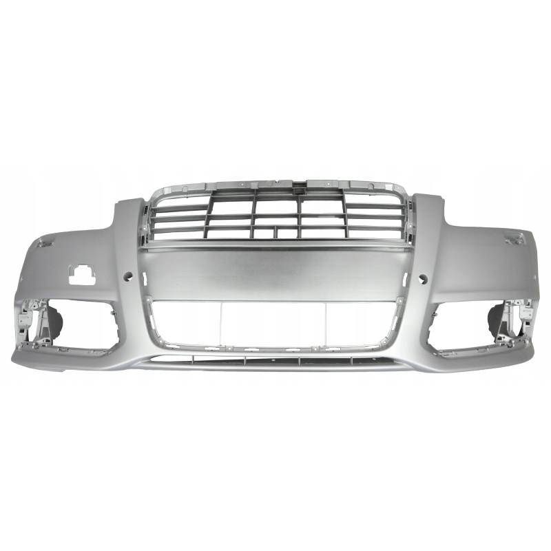 Бампер передній з отворами під омивач Audi A6 C6 2008-2011 TW 4F0807105ABGRU