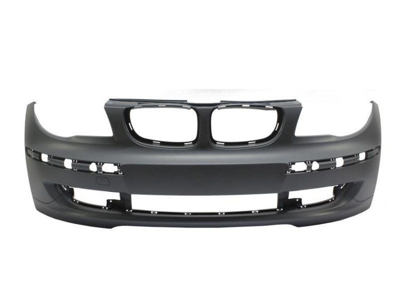 Бампер передній без отворів під омивач BMW 1 E81 2007-2013 Тайвань 51117185125