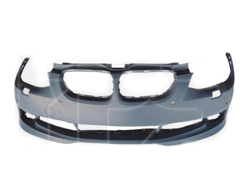 Бампер передній з отворами під омивач та парктронік BMW 3 E92 2010-2013 Тайвань