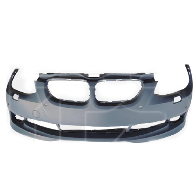 Бампер передній з отворами під омивач та парктронік BMW 3 E92 2010-2013 Тайвань