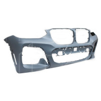 Бампер передній (з отв. під п/тронік та бок. відбивачем) BMW X3 G01 17-21, X4 G02 18- M-Sport Тайвань Assistant Plus