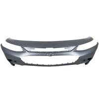 Бампер передній без отворів під DRL Chevrolet Malibu 2016-2020 Тайвань