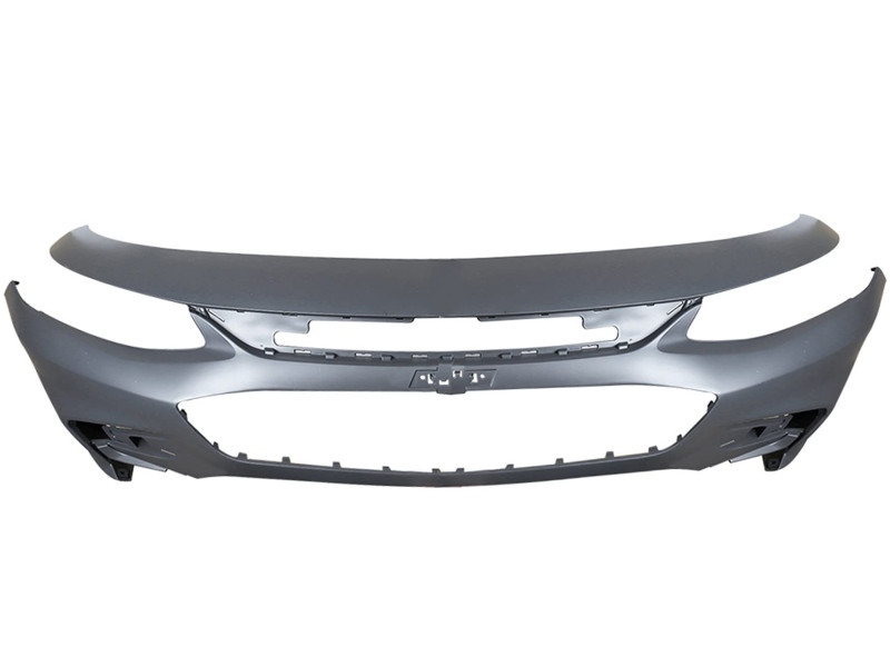 Бампер передній без отворів під DRL Chevrolet Malibu 2016-2020 Тайвань