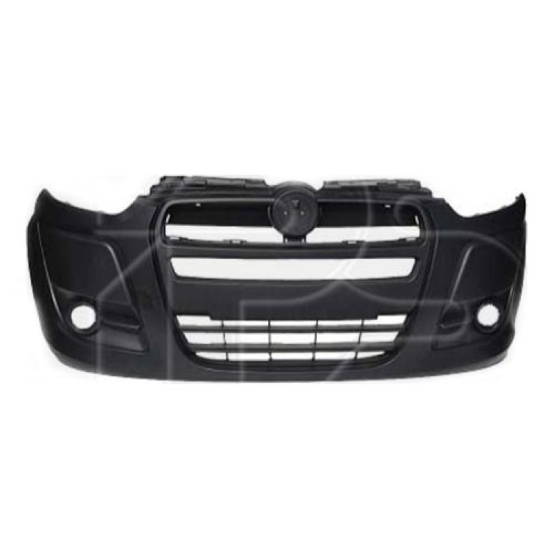 Передній бампер з отворами під ПТФ Fiat Doblo 2010-2015 Тайвань
