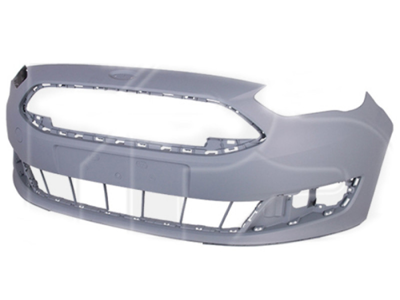 Бампер передній без отворів під омивачі та парктроніки Ford C-Max 2015-2019 Тайвань