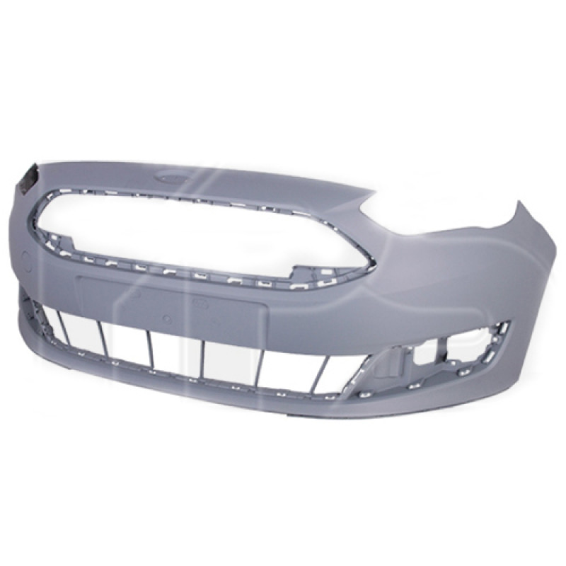 Бампер передній без отворів під омивачі та парктроніки Ford C-Max 2015-2019 Тайвань