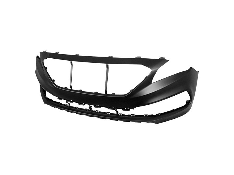 Бампер передній без отворів під парктронік Hyundai Sonata LF 2014-2017 Тайвань 86511C2300