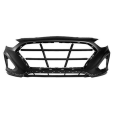 Бампер передній без отворів під парктронік Hyundai Sonata LF 2017-2019 Тайвань 86511C2800