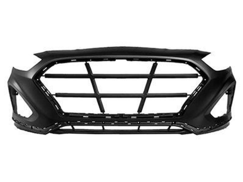 Бампер передній без отворів під парктронік Hyundai Sonata LF 2017-2019 Тайвань 86511C2800