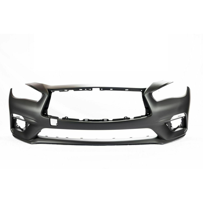 Бампер передній без отворів під парктронік Infiniti Q50 2017- (Китай) 620226HH0H