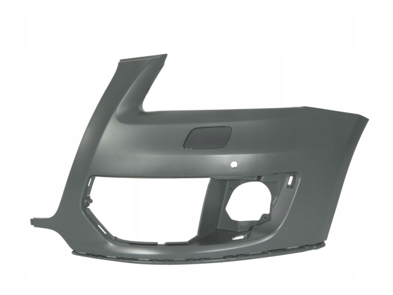 Бампер передній лівий (з отвором під омивач та п/тронік) Audi Q5 2008-2012 Тайвань 8R0807107C