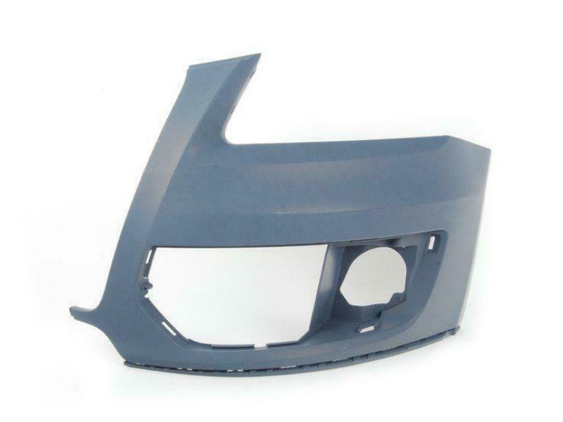 Бампер передній лівий кут без отворів під омивач та парктронік Audi Q5 2008-2012 Тайвань 8R0807107GRU