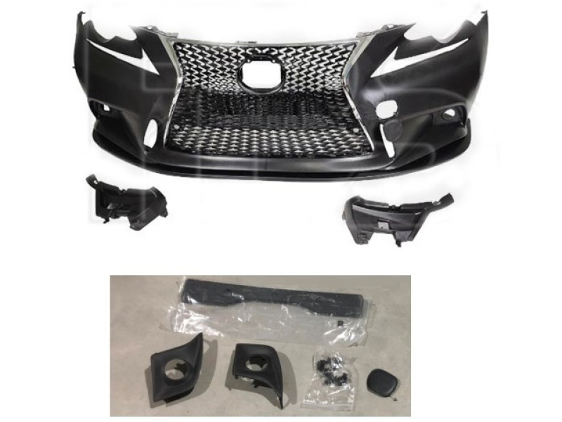 Бампер передній (Sport) Lexus IS 2013-2016 Тайвань комплект