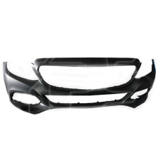 Бампер передній (без отворів під омивач та парктронік) Mercedes C-class W205 2014-2018 Тайвань