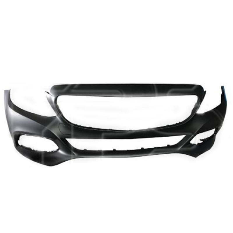 Бампер передній (без отворів під омивач та парктронік) Mercedes C-class W205 2014-2018 Тайвань