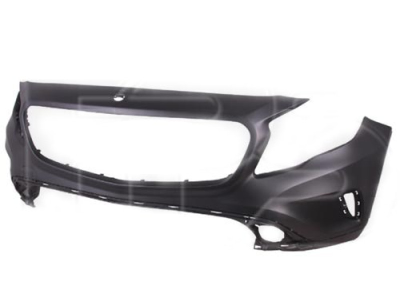 Бампер передній без отворів під омивачі та парктронік Mercedes GLA-class X156 2014-2017 Тайвань