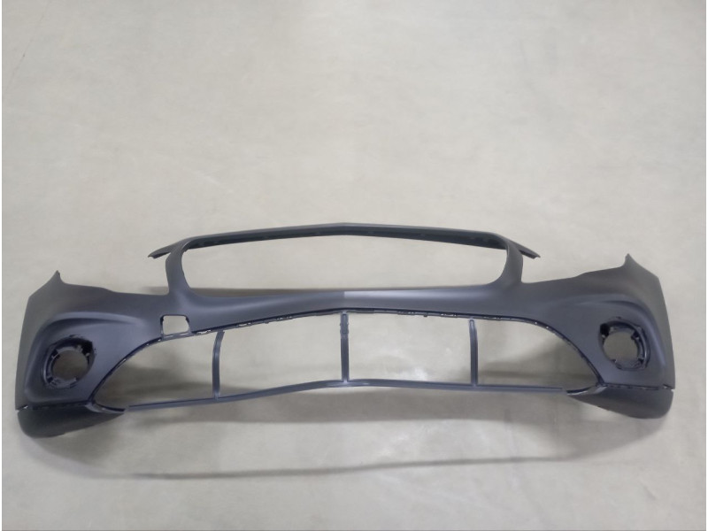 Бампер передній без отворів під омивач та парктронік Mercedes GLA-class X156 2017-2020 Тайвань