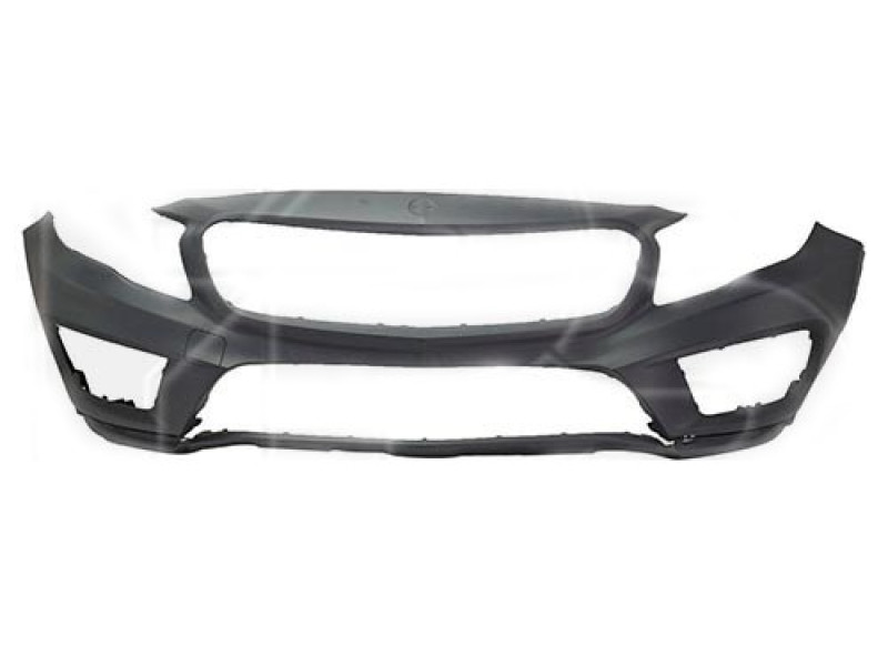 Бампер передній (без отворів під омивач та парктронік) Mercedes GLA-class X156 AMG 2014-2017 Тайвань