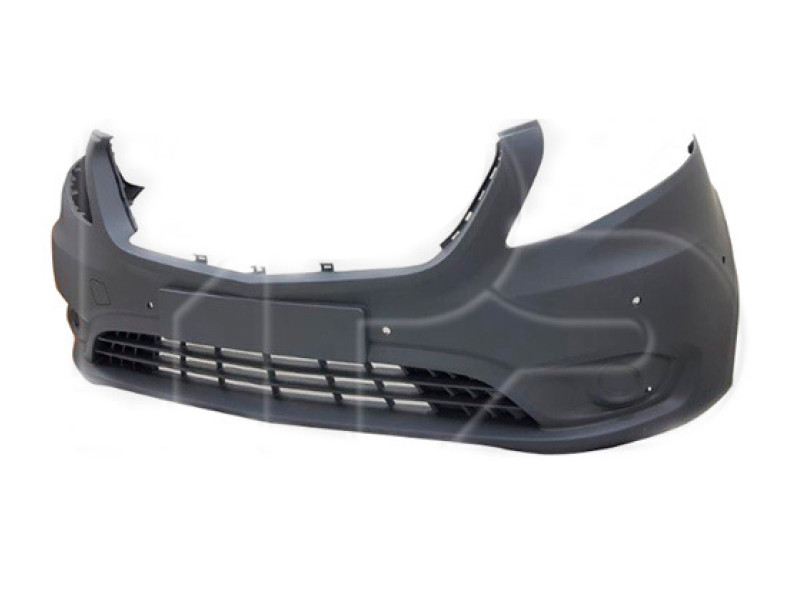 Бампер передній (з отвором під парктронік) Mercedes Vito W447 2015- Тайвань