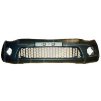 Бампер передній Mitsubishi L200 2010-2015 Тайвань без отворів під рант