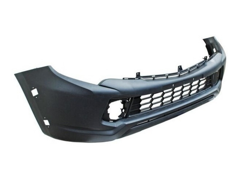 Бампер передній з отвором під бокову накладку Mitsubishi L200 2015-2018 Тайвань 6400G511