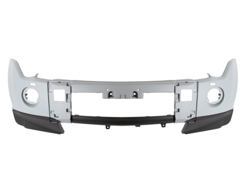 Бампер передній з отворами омивача Mitsubishi Pajero Wagon 2007-2014 Китай 6400B758WB