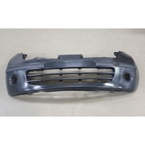 Бампер передній з отворами під ПТФ Nissan Micra K12 2005-2010 LKQ 62022BC340