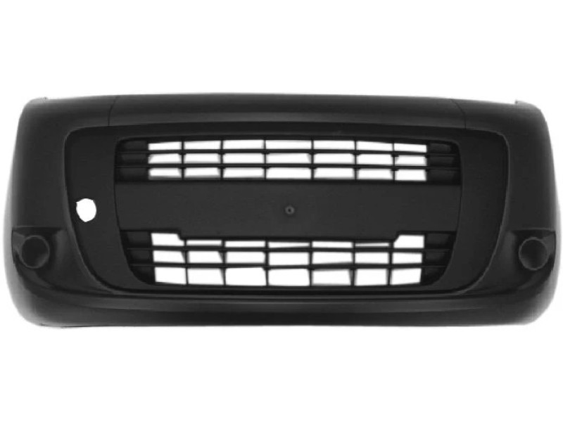 Бампер передній без отворів під ПТФ Peugeot Bipper, Fiat Fiorino, Citroen Nemo 08-17 Тайвань 735539447