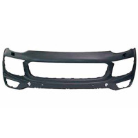 Бампер передній (з отвором під омивач та парктронік) Porsche Cayenne 2015-2017 Тайвань 95850521717G2X