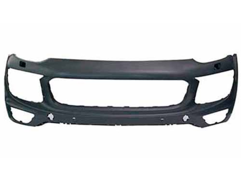 Бампер передній (з отвором під омивач та парктронік) Porsche Cayenne 2015-2017 Тайвань 95850521717G2X