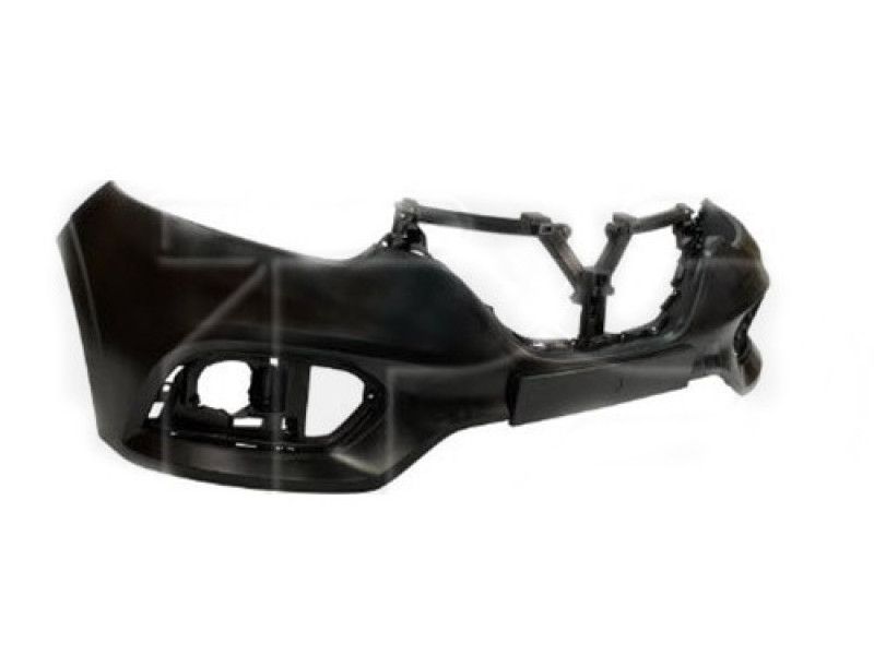 Бампер передній без отворів під парктронік та омивач Renault Kadjar 2018-2022 Тайвань