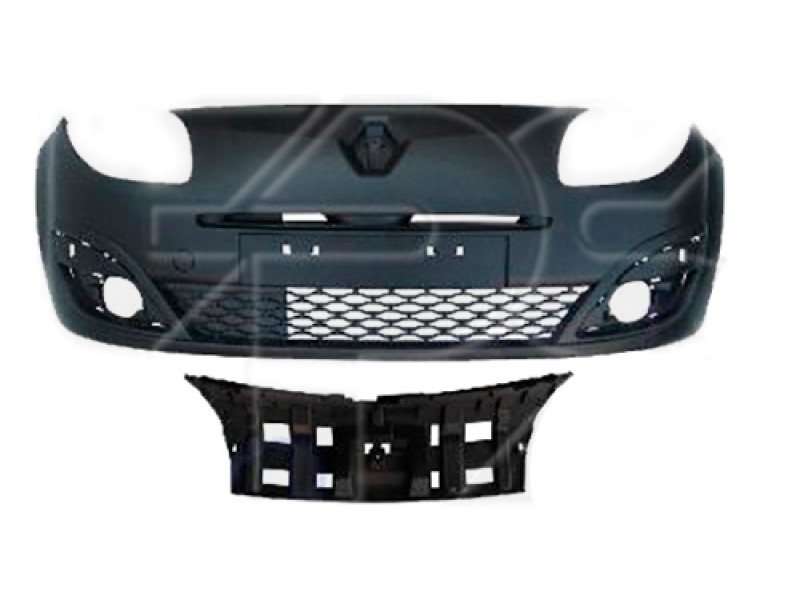 Бампер передній Renault Twingo 2007-2012 (Тайвань)