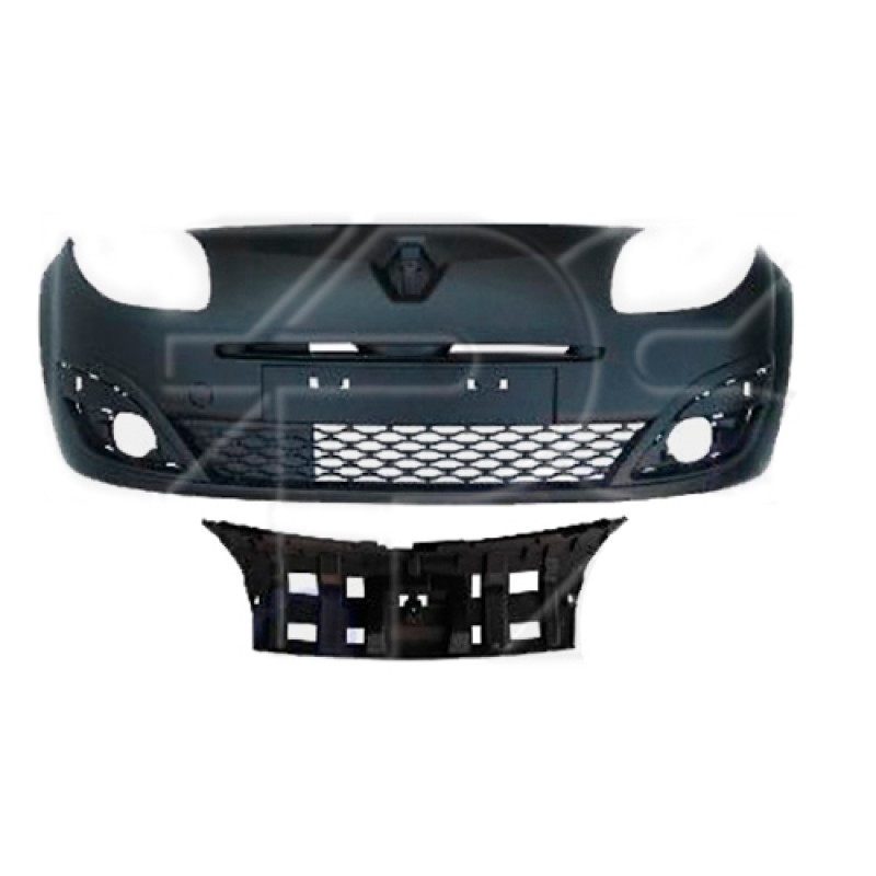 Бампер передній Renault Twingo 2007-2012 (Тайвань)