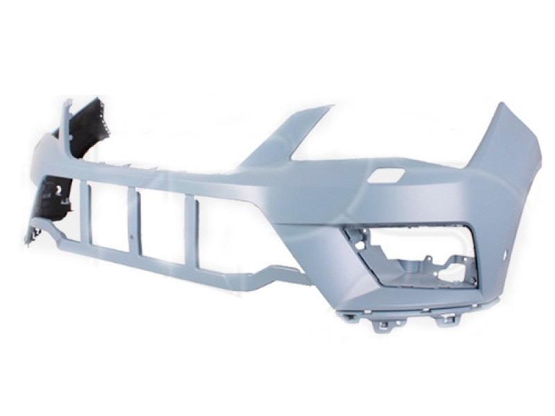 Бампер передній з отворами під омивач та парктронік Seat Ateca 2016-2020 Тайвань