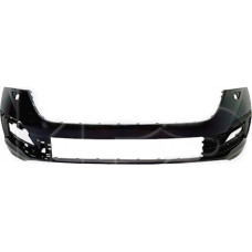 Передній бампер з отвором під омивач Skoda Octavia A8 2020- (Тайвань) без отвору під парктронік