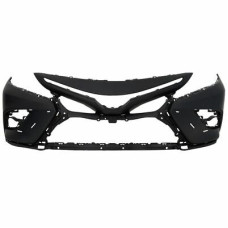 Бампер передній без отворів під парктронік Toyota Camry XV70 SE/XSE 2021- (Тайвань) 521190X954