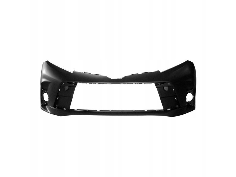 Бампер передній без отворів під парктронік Toyota Sienna 2017-2020 Тайвань 5211908905